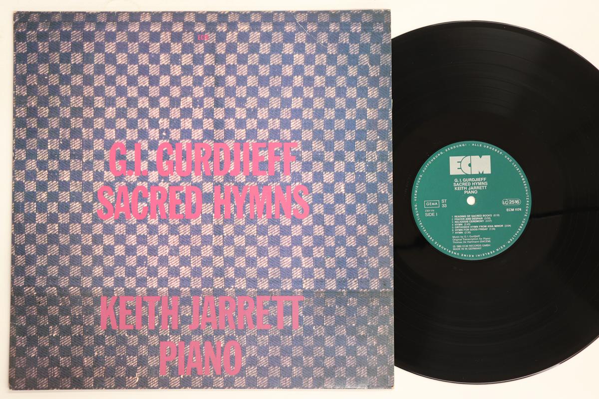 

LP Record G. I. GURDJIEFF KEITH JARRETT Sacred Hymns ECM1174 ECM 1980 Germany Jazz Used