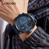 Longbo Unisex Retro Luxus Wasserdichte Quarz-Armbanduhr 83765