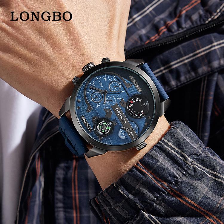 Longbo Unisex Retro Luxus Wasserdichte Quarz-Armbanduhr 83765