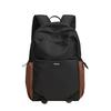 Korean Style Student Nylon Backpack - Double Shoulder, Wear-resistant, Lightweight, Versatile, Pleated Casual Design