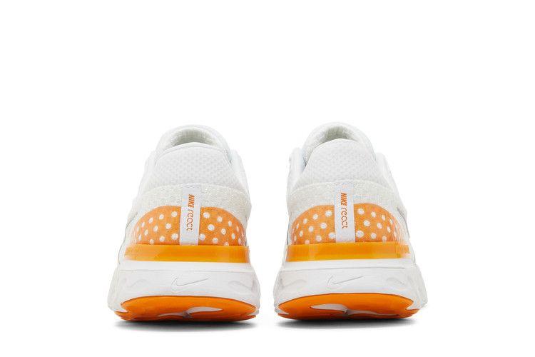 Nike React Infinity Run Flyknit 3 White Grey Kumquat Men's Sneakers