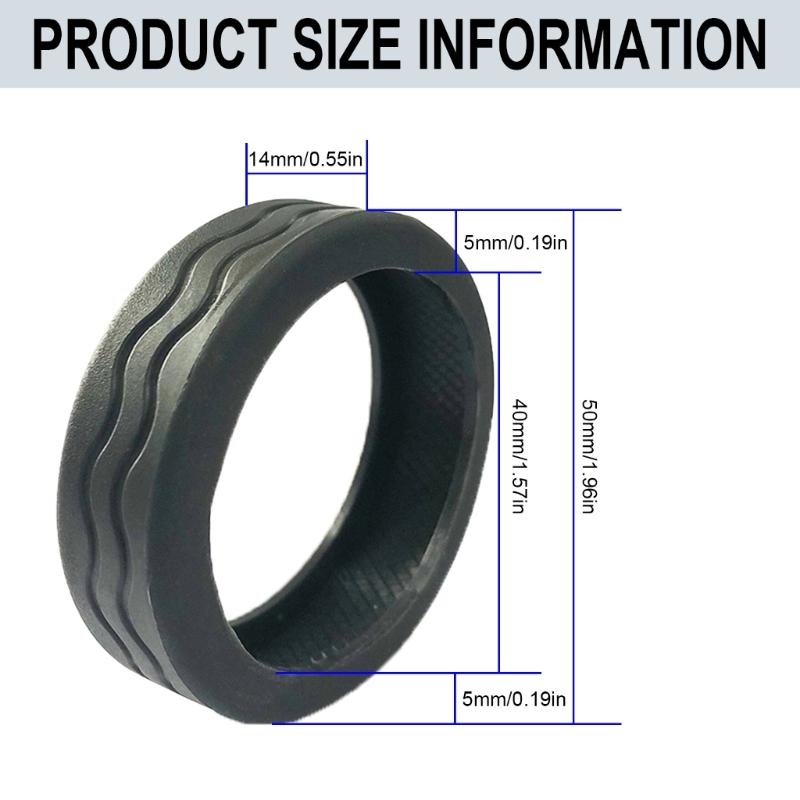 8Pcs Quiet Wheel Covers for Luggage Solid Color Rubber Suitcase Wheel Protectors Reduce Noise Easy Install for Travel