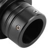 Front Axle Cap Covers Distinctive Crown Styling CNC Aluminum Alloy for Motorbike ModificationBlack