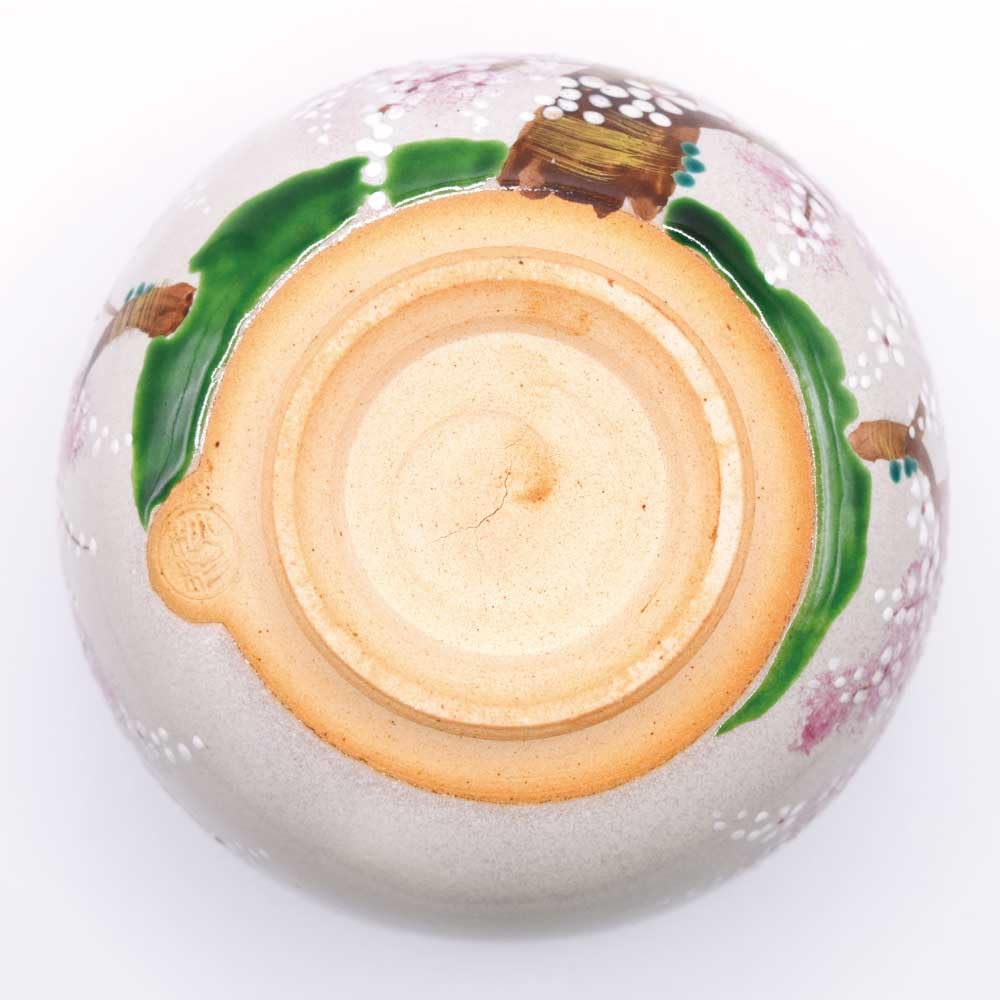 Matcha tea Matcha Tea Gion evening cherry by Morishita Shusai bowl, bowl, bowl, Kenzan, blossoms,