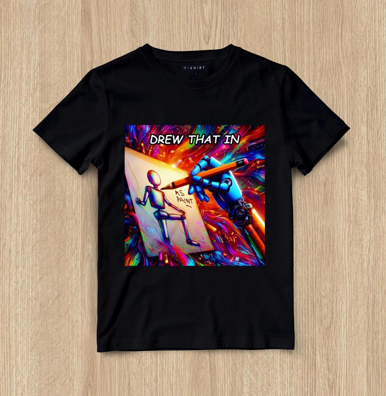 

Custom AI Art Parody Graphic T-shirt Design Unisex Jersey Short Sleeve Tee 2XL