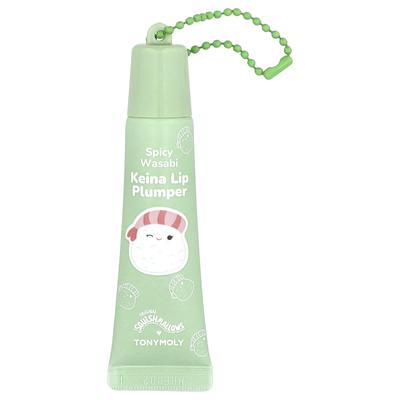 Original Squishmlows™, Keina Schlüsselanhänger Lip Plumper, Scharfes Wasabi, 11g