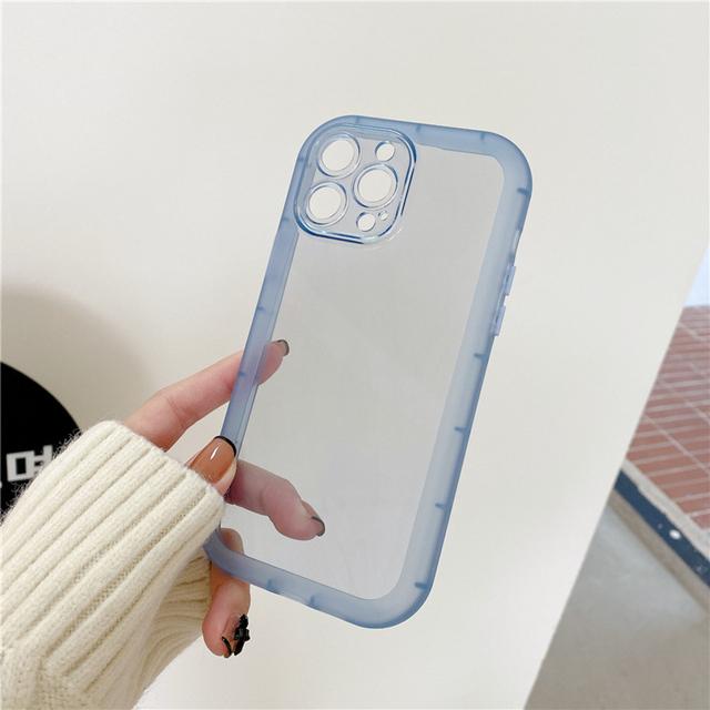 Membrane Iphone 11 Back Transparent Skin Luxury Claer Solid Color
