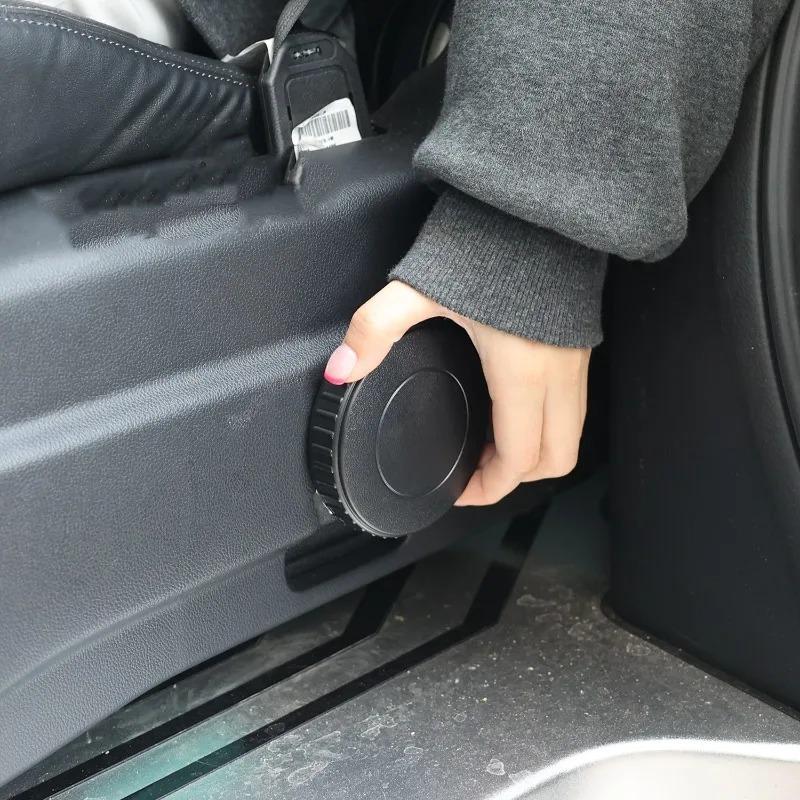 For Volkswagen Golf Passat Beetle Polo Seat Adjustment Knob Replacement Plastic Handle Wheel for Driver Side Car Interior Repair