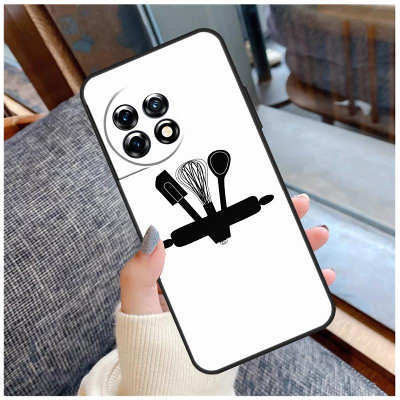 Cooking Chef Case For OnePlus 13 15 13R 13T 12 12R 11 9 10 Pro 10T 8T Nord 5 CE 2 3 4 Lite N20 N30 Coque