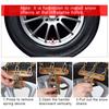 6PCS/ Set Car Tire Snow Chain Anti-slip Anti-wear Steel Chain For Car Truck MPV For Ice, Snow, Mud Road Ground