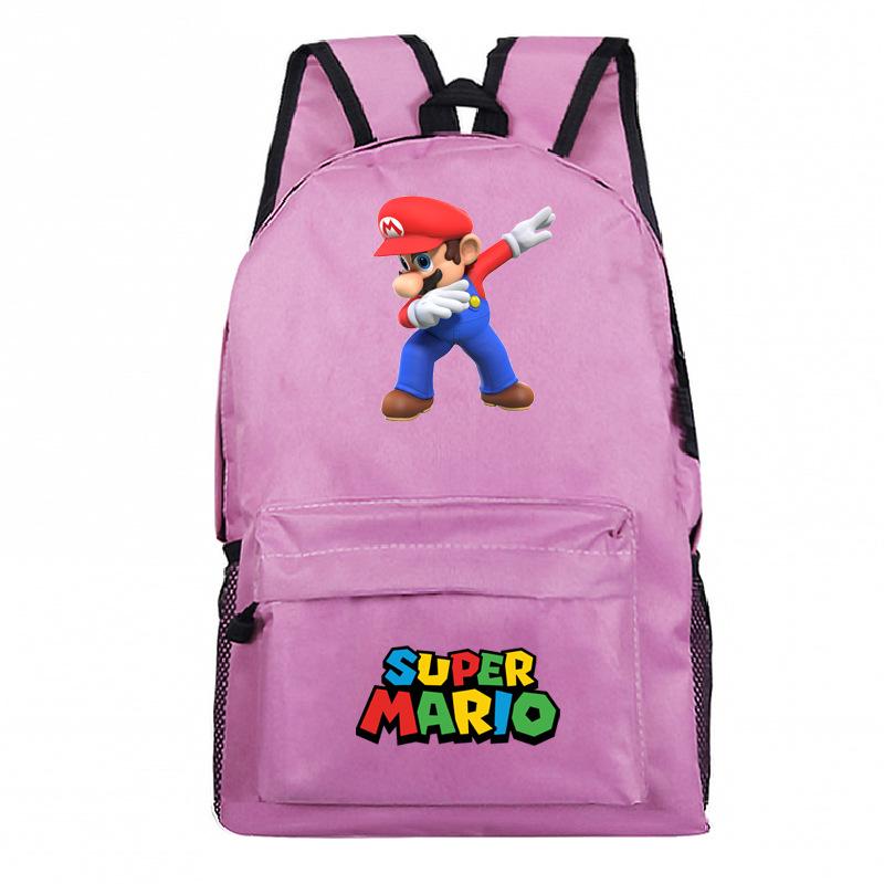 Peripheral Backpack Animation Cartoon Game Schoolbag Creative Pattern Heat Transfer Backpack
