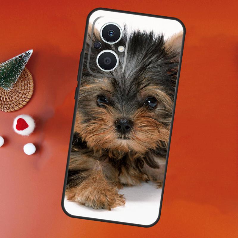 

Yorkshire Terrier Dog Puppy Case For OPPO Find X9 X5 X6 X8 Pro OPPO Reno 14F 13F 12F 11F 10 12 13 14 Pro 7 8 Lite Cover OPPO Reno14
