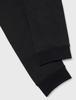 Gunze HOT MAGIC Warm Instant Warmth with a Fleece Lining and Open Black Leggings, Blanket-Like Feel, Front, HGU053, Men's,