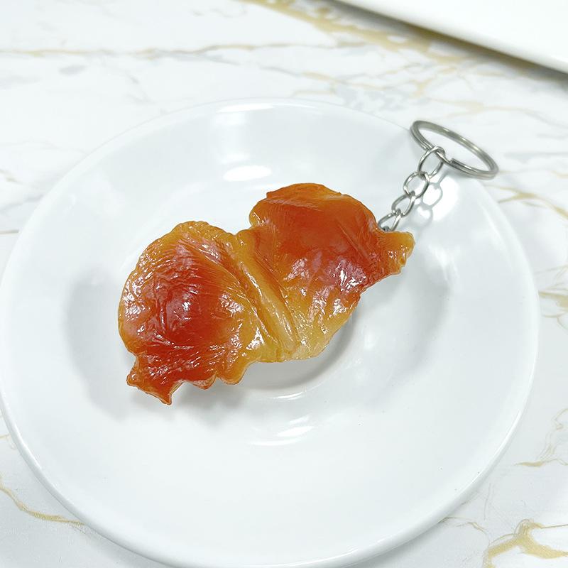 Simulation Fake Sushi Model Keychain Fun Japanese Keychain Rice Ball Salmon Model Sushi Keychain Pendant Food Mold Decoration