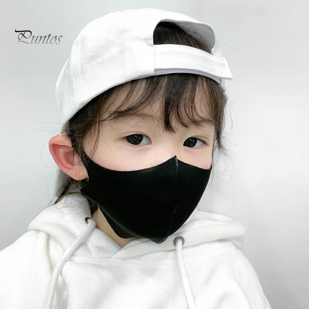 Puntos Dust-proof Kids Protective Breathable Washable Anti Droplet Face Mouth Mask