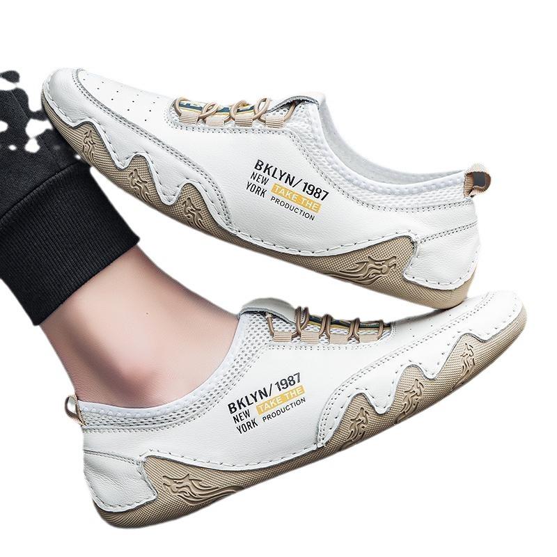 2024 Men's Summer Plus Velvet Height-Increasing Casual Leather Shoes for Work and Business