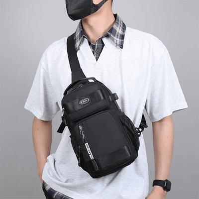 Multifunction Sports Message Bag Oxford Cloth Shoulder Crossbody Bag Men Chest Bag  Running