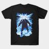 Men Black Print T-shirt The Thing Movie No-Cut Transfer Paper Print Cotton Tshirt