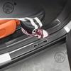 For Changan DEEPAL S05 2025 2026 Threshold Protection Sticker Rear Trunk Inner Bumper Plate Guard ABS Carbon fiber Accessories