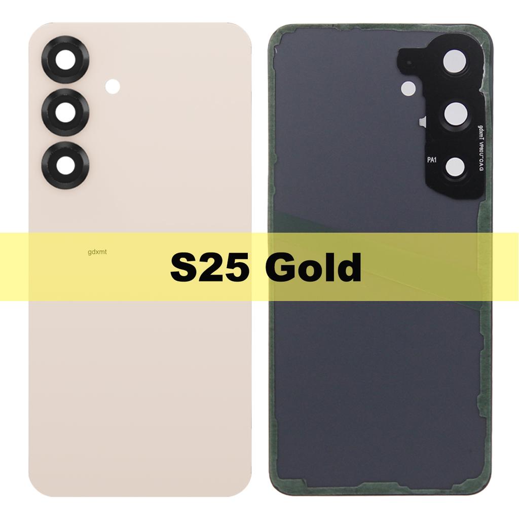 For Samsung Galaxy S25 S25 plus S931B S931B/DS S936 S936U Back Cover Repair Parts Door With Lens Back Glass Battery Cover