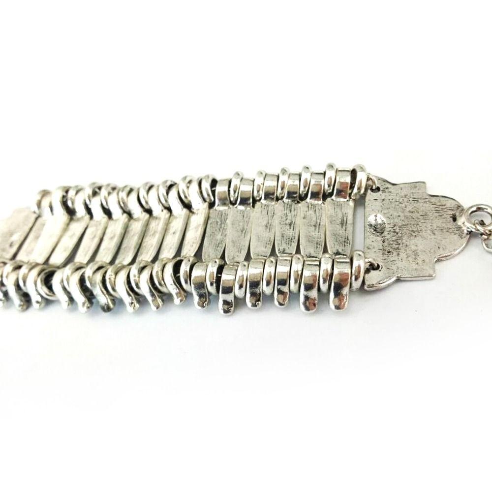 Münzanhänger Vintage Armband Afghanischer Stil Ethnische Armbänder Trendiges Boho Armband Strandparty