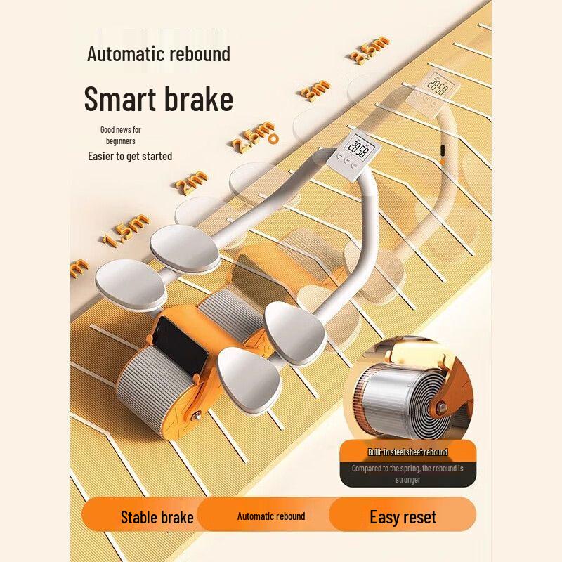 Smart Automatic Rebound Elbow Support Abdominal Wheel