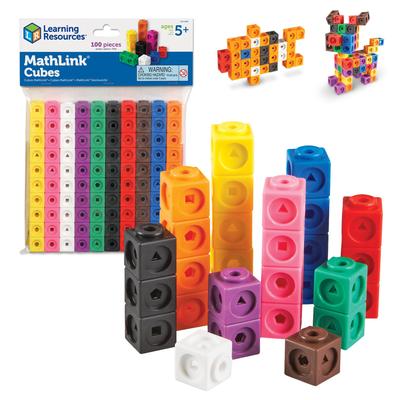 Learning Resources MathLink(R) Cubes (100 Pieces) LER 4285
