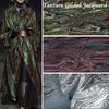50*145cm Vintage Bronzing Fabric For Diy Sewing Drape Cardigan Coat Shirt Clothing Texture Jacquard Designer Fabric