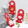 Xmas Cute Snowman Doorknob Hanger Hanging Pendant Christmas Ornament Door Decor