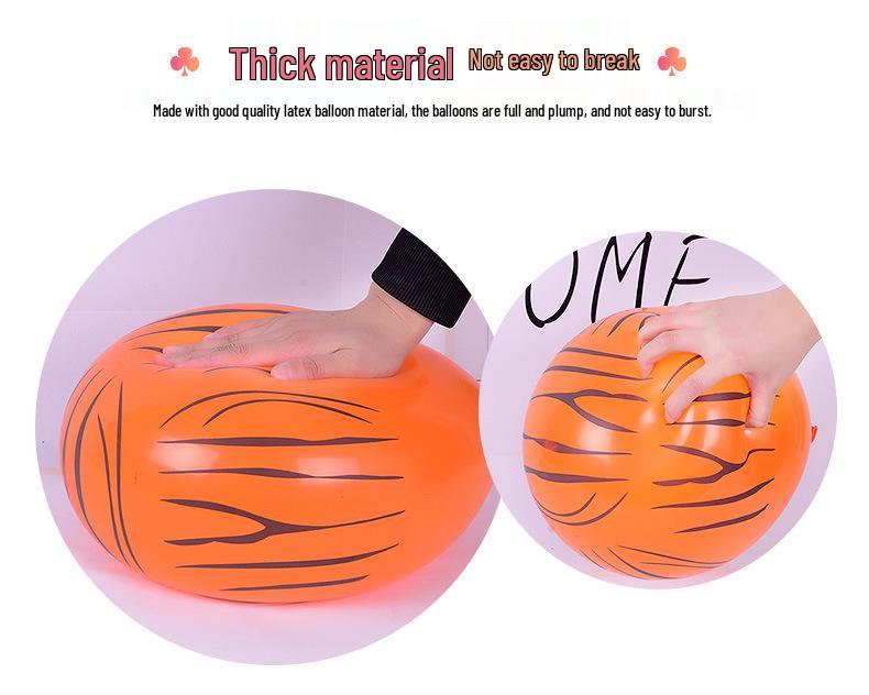 12-Inch Jungle Animal Pattern Latex Balloons for Birthday Party Decorations