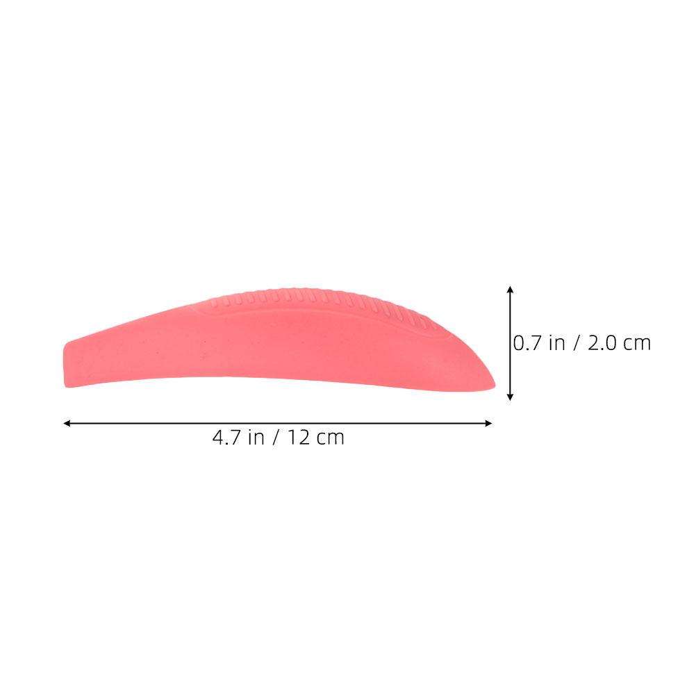 

8Pairs Hanger Shoulder Cushion Pads Plastic Garment Protector Extenders Maintain Garment Shape Prevent Deformation for Sweaters розовый