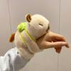 Capybara Plush Sweet Wristband Toy Adorable Stuffed Animal Figure With Filling Soft