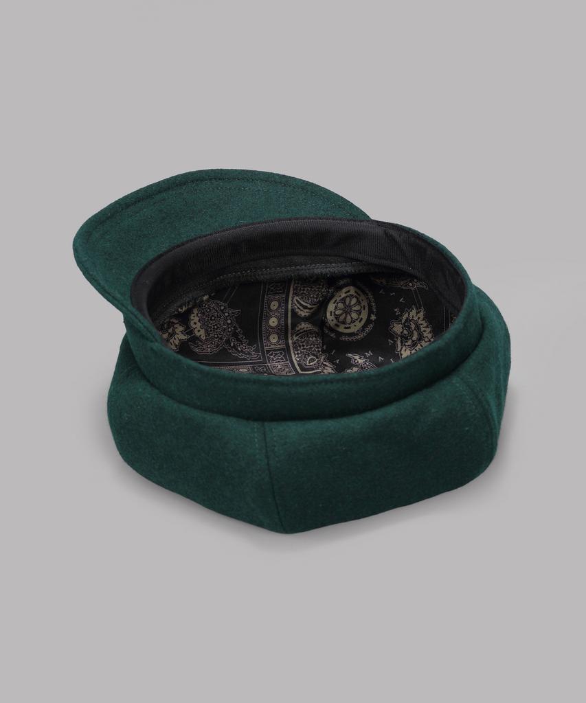 Maia Wool Beret-Green
