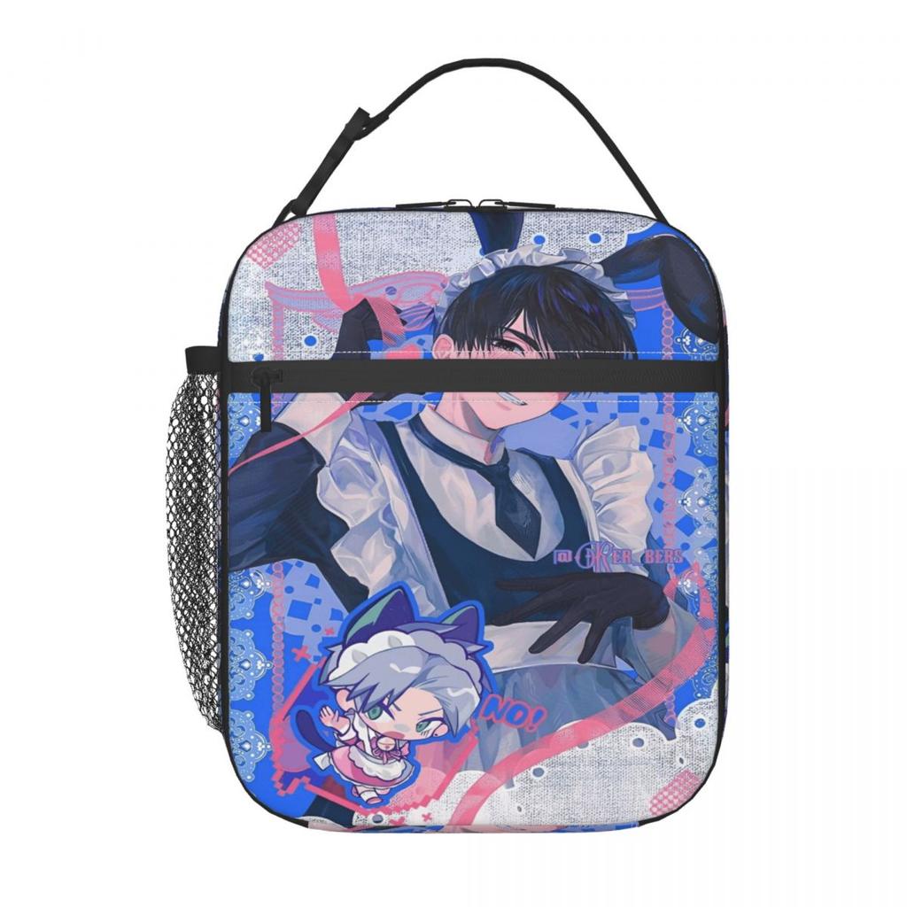 Anime Alien Stage Lunch Bag Casual Lunch Box For Women Beach Portable Zipper Cooler Bag Designer Thermal Lunch Bags