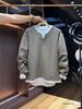 Men's Trendy Slim Fit Two-Piece Layered Hoodie