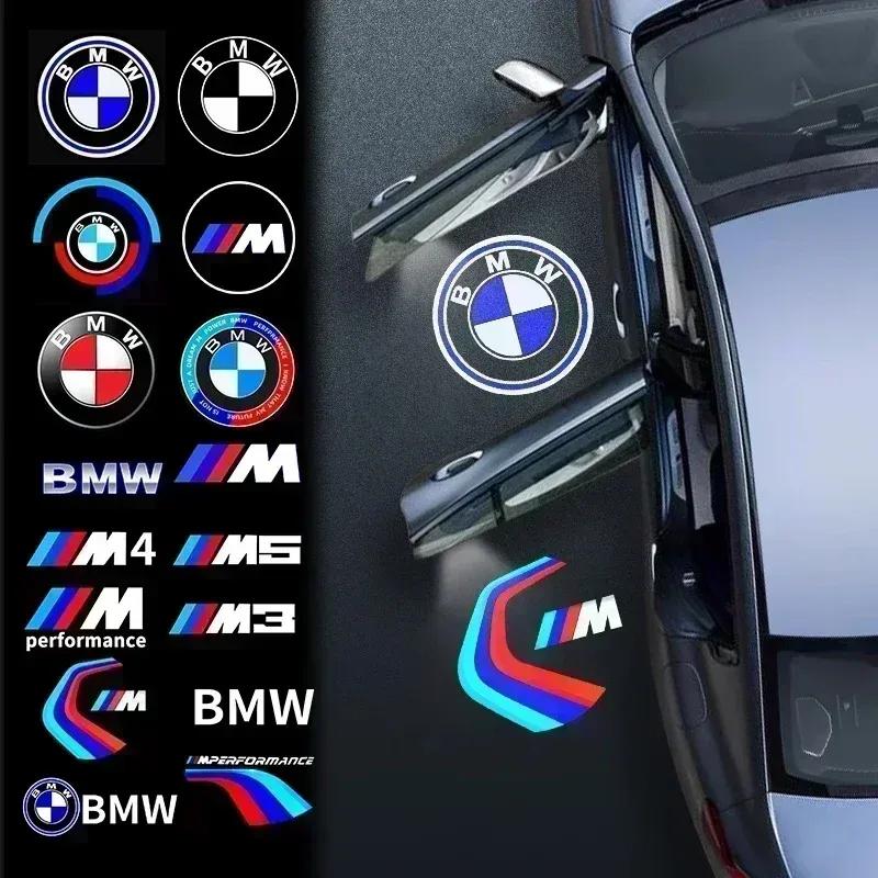 2X Car Led Door Welcome Lights Projector For BMW E90 E92 M3 E60 E61 E65 F01 F02 F10 F30 F48 G30 G38 X1 X2 X3 X4 X5 X6 X7