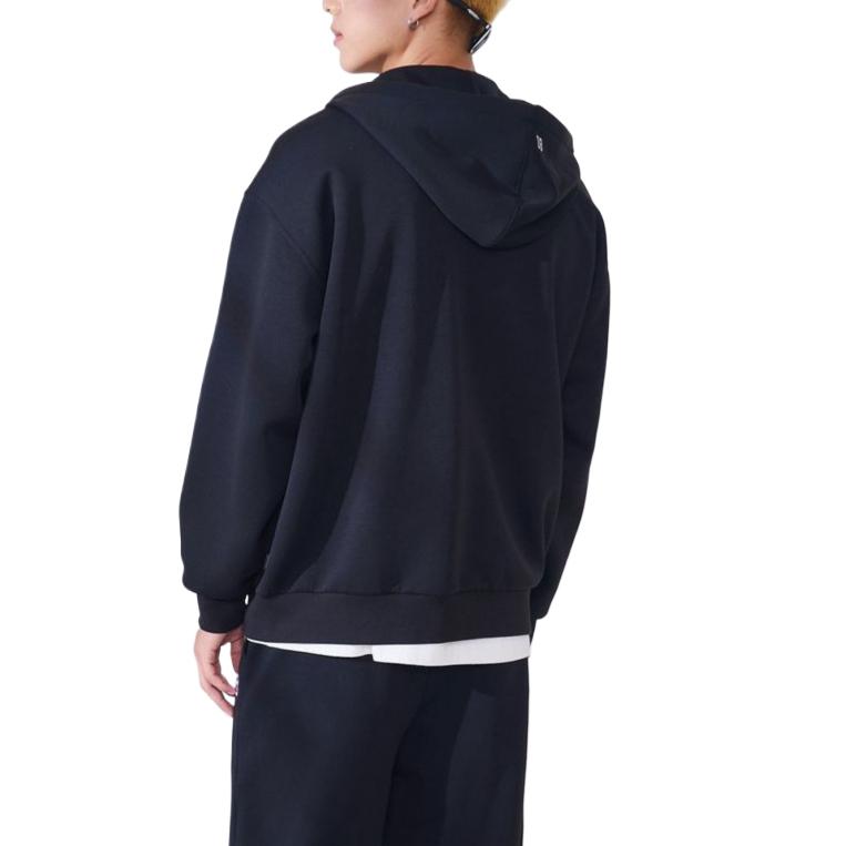 Converse Sweatshirts Unisex Black Hooded Moderate Cardigan UCJ441-023