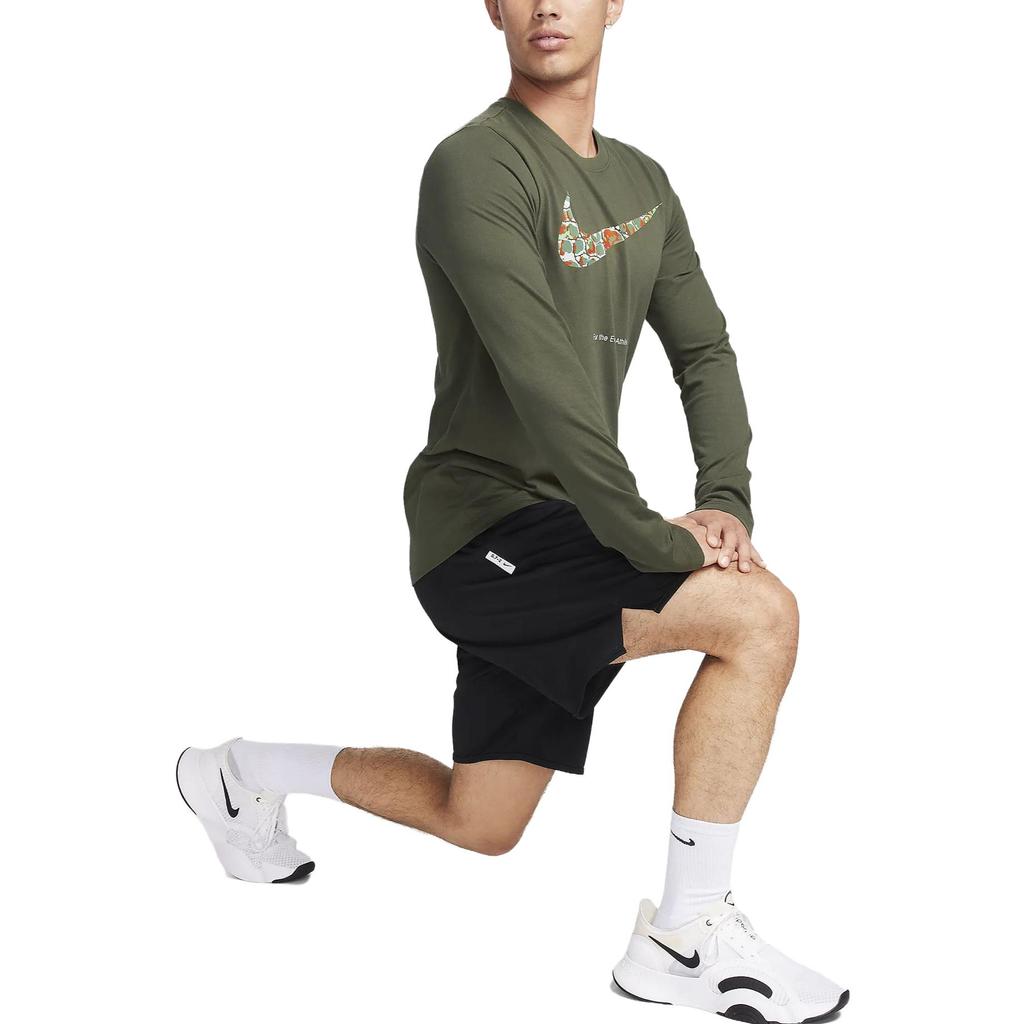 New Nike T Shirts Men's Green FN0836-325