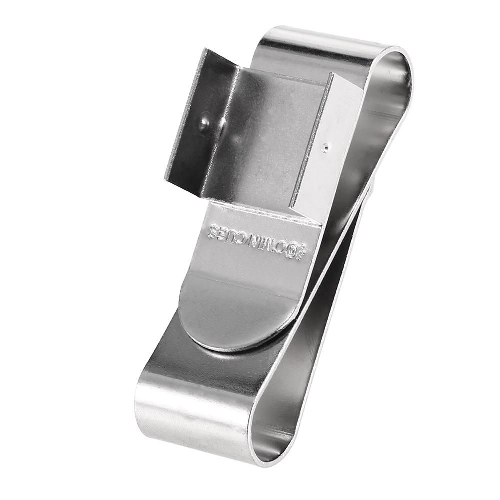 Stainless Steel Cue Chalk Clip Snooker Billiards Chalk Holder Pool Cue Magnetic Chalk Holder with