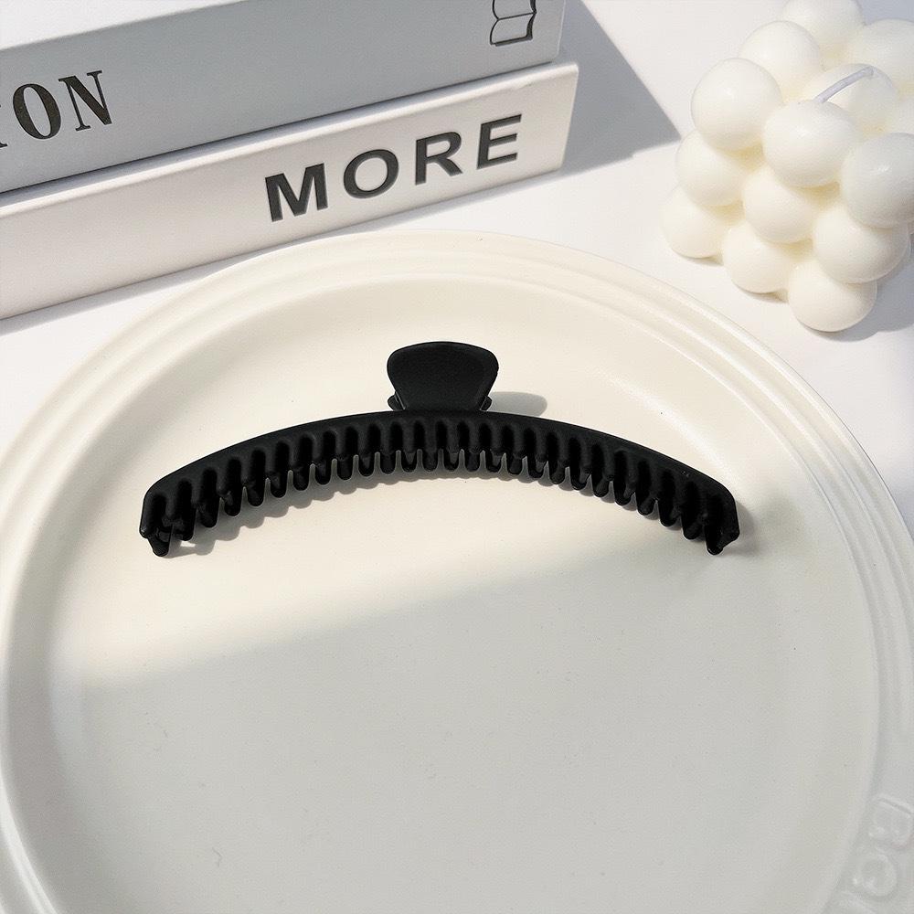 Korean Style Large Super Grip Fine-Tooth Hair Clip for Women - High-End Shark Clip for Thick Hair Styling