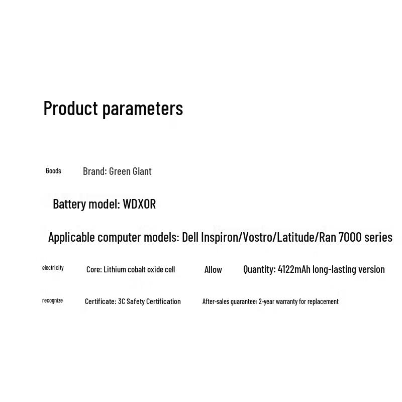 Green Power Replacement Battery for ASUS TUF Gaming Laptops