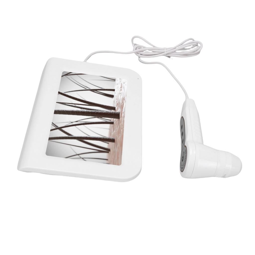 9 Inch Hair Follicle Analyzer High Resolution Skin Detector Analyzer Rechargeable with 50X 200X Lens