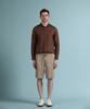 PANICALE Beige Drawstring Linen Shorts (Type B)