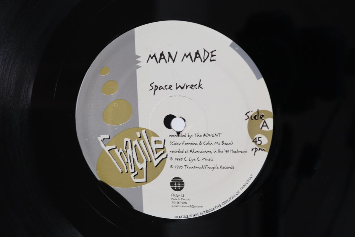 

12inch Record MAN MADE - Space Wreck / Industry FRG13 Fragile Records 1995 US Dance & Electronica Used