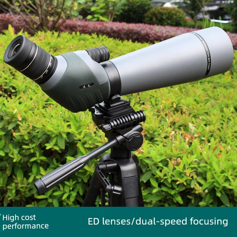 Shengtu Spotting Scope Exploration 20-60x60 20-60x80ed High Power Waterproof Double Speed Focusing Monocular Telescope