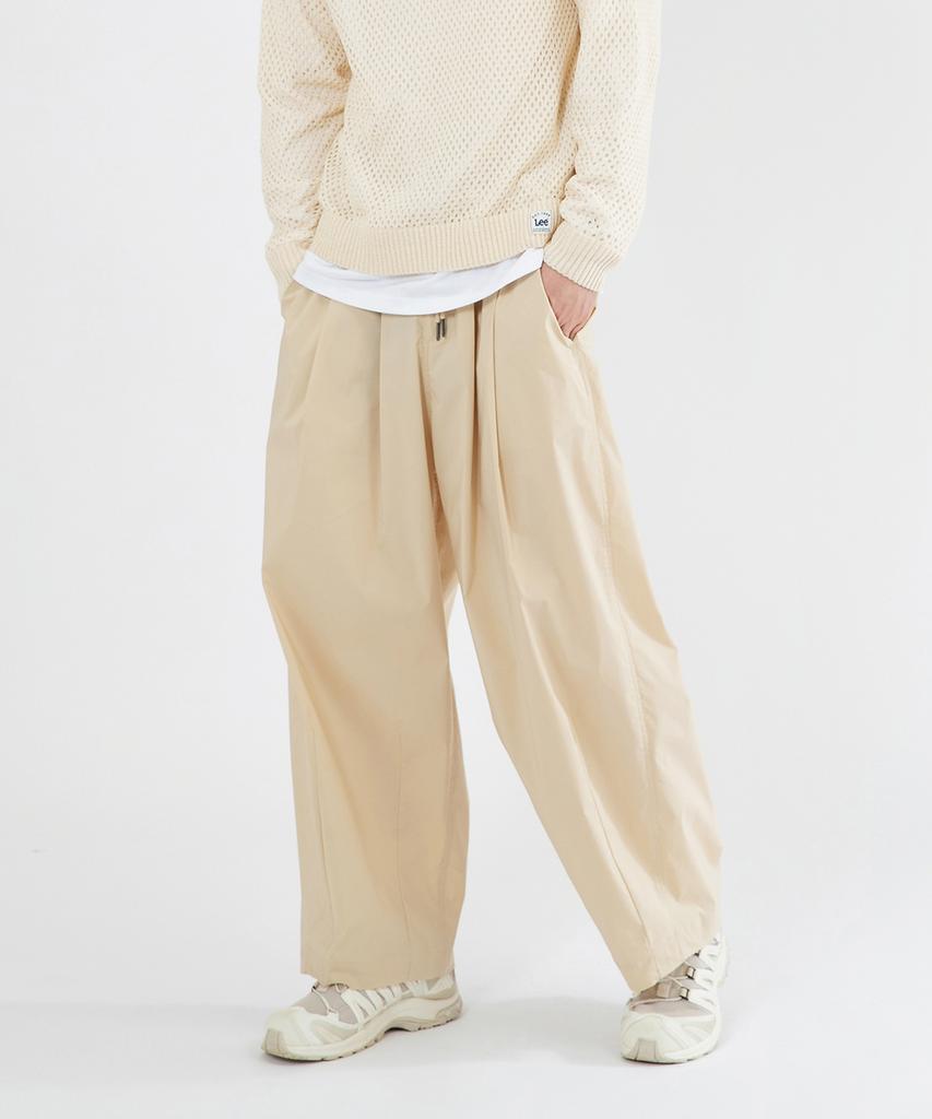 LEE Light Nylon Balloon Pants Beige