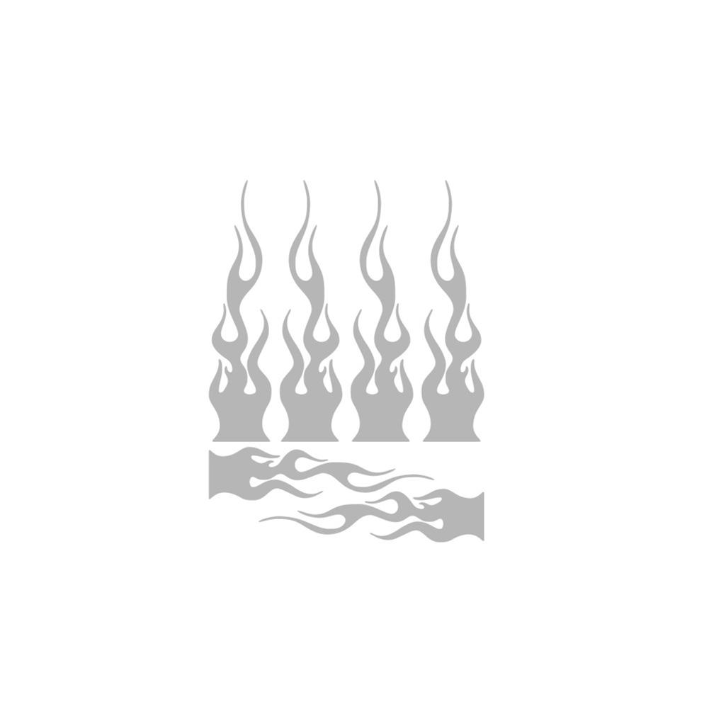 Motorrad Aufkleber Flamme Muster Auto Körper Modellierung Dekorative Aufkleber Universal D-2107