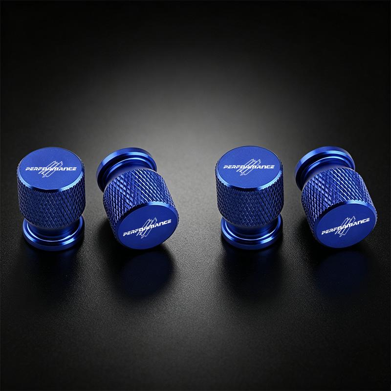 4Pcs Aluminum Car Wheel Tire Valve Caps Tyre Rim Stem Covers Airdust Waterproof For BMW M Performance Logo 1 3 5 Series X1 X3 X5 CD0