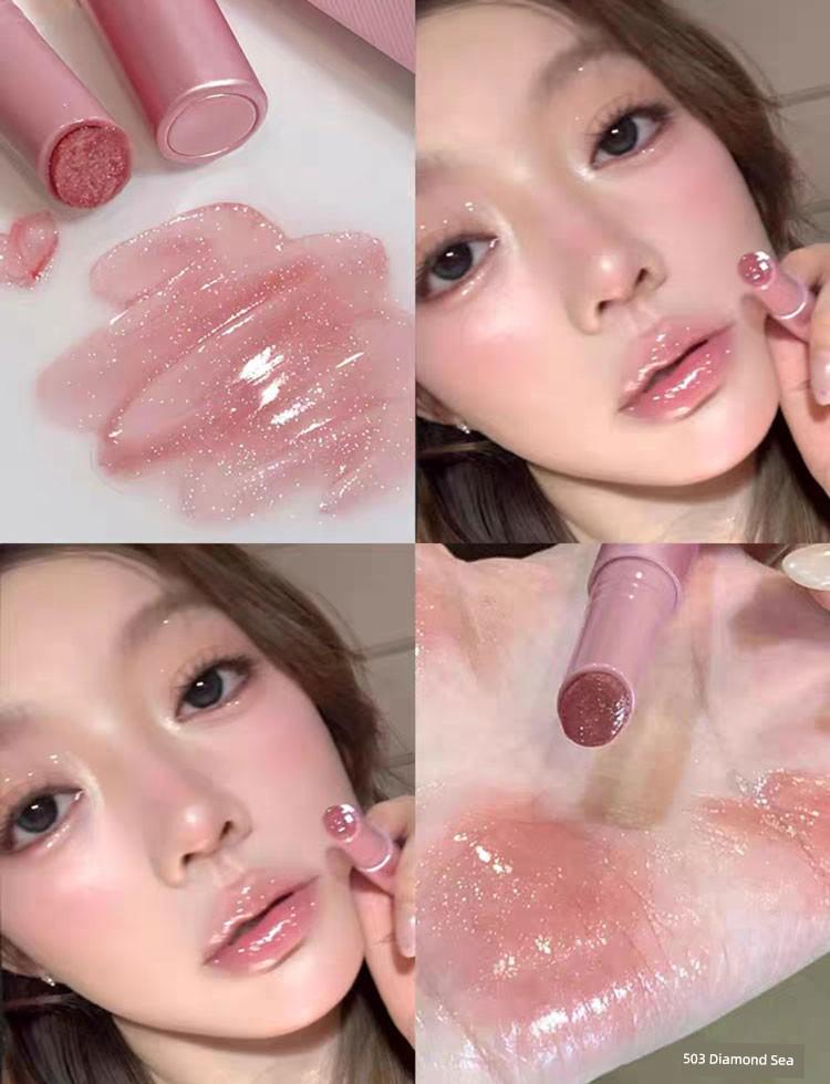 Same Style as Yu Shuxin! Joocyee Solid Lip Gloss 500 Euro Mirror-Like Glossy Lipstick