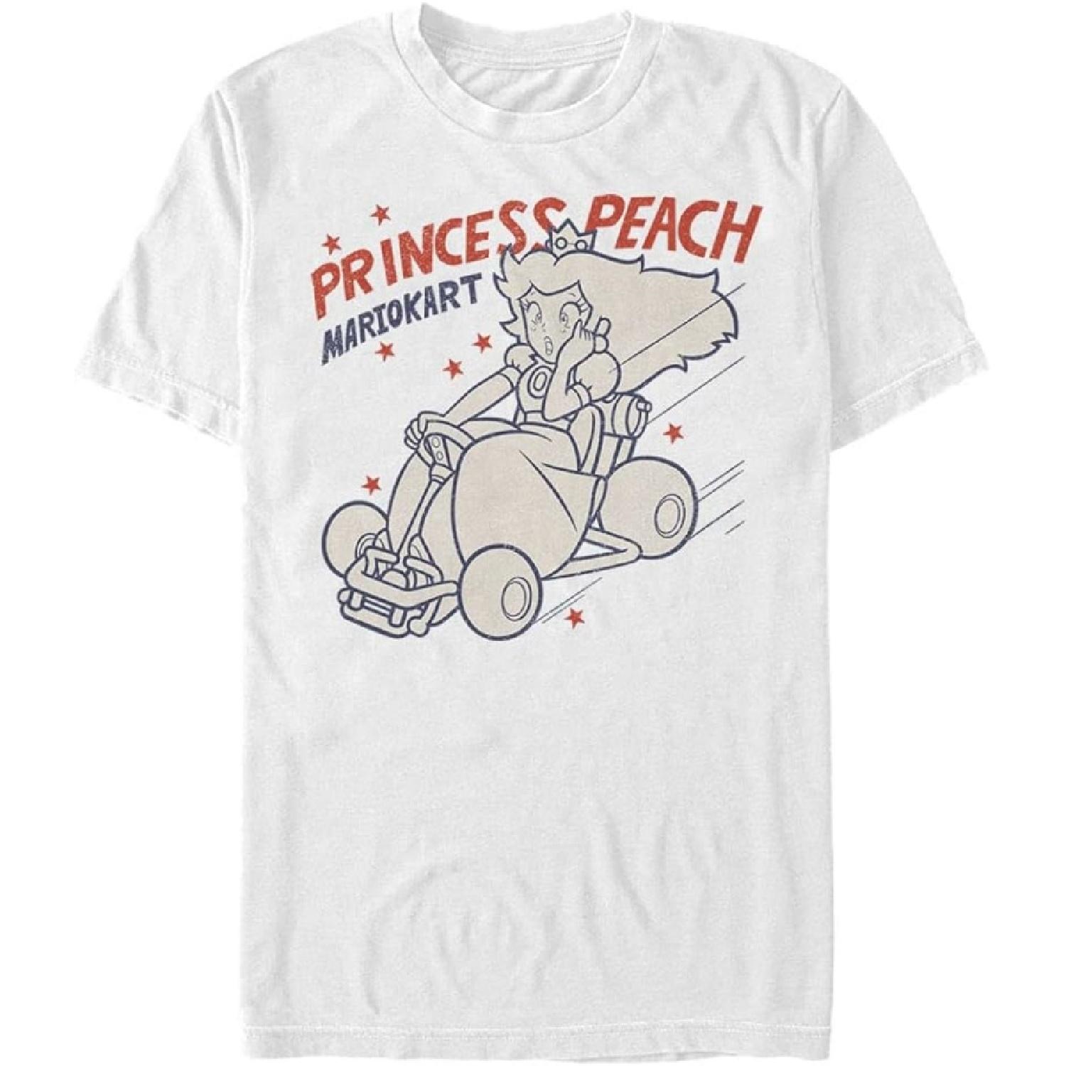 

Nintendo Mens Peach KartT-Shirt XXXXXL